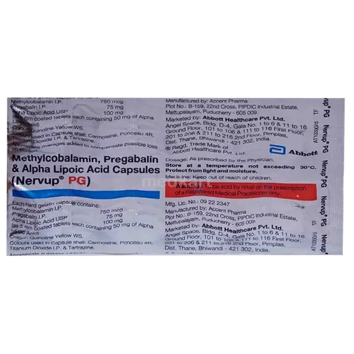 nervup pg capsule 10's